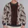 Bloody Corset and Torn Zombie Costume for Halloween Parties and Spooky Night Events All-over Print Knitted Sweater - 2