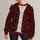 Gothic Red Brocade Vampire Vest for Halloween Parties and Spooky Costume Events All-over Print Knitted Sweater - 1