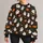 Ghosts, Jack-O'-Lanterns And Bats For Cozy Halloween Nights All-over Print Knitted Sweater - 1