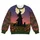 Moonlit Witch and Cat for Halloween Night Celebrations and Cozy Autumn Evening Wear All-over Print Knitted Sweater - 4