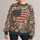 Vintage Floral Flag for Patriotic Spring Gatherings and Everyday Casual Wear for Women All-over Print Knitted Sweater - 1