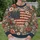 Vintage Floral Flag for Patriotic Spring Gatherings and Everyday Casual Wear for Women All-over Print Knitted Sweater - 6
