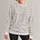 Ivory Floral Lace Motif for Romantic Spring Outfits and Elegant Everyday Wear for Her All-over Print Knitted Sweater - 1