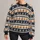 Jack-O'-Lantern Halloween Motif For Cozy Autumn Celebrations And Seasonal Outings All-over Print Knitted Sweater - 1