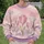 Blush Rose And Lavender Tulip Blooms For Romantic Spring Style And Everyday Wear Women All-over Print Knitted Sweater - 6
