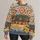 Rustic Floral and Nordic Blooms for Cozy Autumn Outings and Relaxed Everyday Wear All-over Print Knitted Sweater - 1