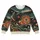 Celestial Whale and Sun Motifs for Creative Autumn Weekends for Nature-Loving Men All-over Print Knitted Sweater - 4