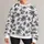 Monochrome Tropical Palm Grove For Coastal Escapes And Relaxed Everyday Wear All-over Print Knitted Sweater - 1