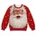 Surprised Santa Face Holiday Cheer For Christmas Parties And Festive Winter Gatherings All-over Print Knitted Sweater - 4