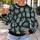 Pastel Pineapple Tropical Fruit for Casual Weekend Outfits and Sunny Island Getaways All-over Print Knitted Sweater - 5