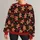 Gingerbread Men And Holly For Christmas Cheer At Festive Holiday Gatherings All Season All-over Print Knitted Sweater - 1