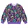 Candy-Colored Monster And Skull Motifs For Playful Weekend Streetwear And Halloween Fun All-over Print Knitted Sweater - 4