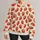 Red Strawberry Fruit Motifs for Sunny Weekend Outings and Casual Everyday Wear All Season All-over Print Knitted Sweater - 1