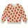 Red Strawberry Fruit Motifs for Sunny Weekend Outings and Casual Everyday Wear All Season All-over Print Knitted Sweater - 4