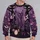Purple Cat Band With Guitars For Music Lovers And Playful Streetwear Fans All-over Print Knitted Sweater - 2