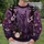 Purple Cat Band With Guitars For Music Lovers And Playful Streetwear Fans All-over Print Knitted Sweater - 6