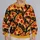 Melty Pepperoni Pizza Slices for Game Night and Casual Foodie Style for Men and Teens All-over Print Knitted Sweater - 2