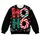 Red Green Ho Ho Candy Cane Snowflake Christmas Holiday Celebration All-over Print Knitted Sweater - 4
