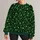 Golden Starry Night Sky for Christmas Parties and Cozy Winter Celebrations and Gatherings All-over Print Knitted Sweater - 1