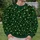 Golden Starry Night Sky for Christmas Parties and Cozy Winter Celebrations and Gatherings All-over Print Knitted Sweater - 6