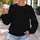 Sparse Starfield Night Sky for Casual Streetwear and Outdoor Adventures All-over Print Knitted Sweater - 5