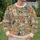 Whimsical Dogs and Cats in Garden Vignettes for Everyday Artful Outings and Pet Lovers All-over Print Knitted Sweater - 6
