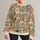 Whimsical Dogs and Cats in Garden Vignettes for Everyday Artful Outings and Pet Lovers All-over Print Knitted Sweater - 1