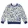 Navy Botanical Blooms for Elegant Everyday Styling and Relaxed Weekend Outings for Her All-over Print Knitted Sweater - 4