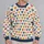 Colorful Heart Motifs for Sweet Everyday Romance and Valentine's Celebrations All-over Print Knitted Sweater - 2