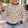 Colorful Heart Motifs for Sweet Everyday Romance and Valentine's Celebrations All-over Print Knitted Sweater - 5