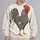 Barred Rooster Art for Countryside Style and Relaxed Everyday Wear All-over Print Knitted Sweater - 2