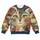 Geometric Cat Face with Bold Green Eyes for Creative Everyday Style All-over Print Knitted Sweater - 4