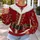 Red Faux Fur And Laced Holiday Outfit For Christmas Parties And Festive Gatherings All-over Print Knitted Sweater - 5
