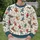 Vintage Winter Children Snowball Scenes for Cheerful Christmas Celebrations All-over Print Knitted Sweater - 6