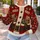 Santa Workshop Teddy Bear Gifts for Christmas Parties and Festive Family Celebrations All-over Print Knitted Sweater - 5