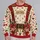 Peppermint Candy Maker Holiday Outfit for Christmas Parties and Sweet Shop Celebrations All-over Print Knitted Sweater - 2