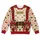 Peppermint Candy Maker Holiday Outfit for Christmas Parties and Sweet Shop Celebrations All-over Print Knitted Sweater - 4