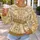 Ivory Angel Wings And Gold Robe Details For Christmas Parties And Holiday Events All-over Print Knitted Sweater - 5