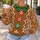 Gingerbread Cookie With Candy Buttons For Christmas Parties And Holiday Celebrations All-over Print Knitted Sweater - 5