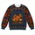 Autumn Pumpkin Patch Harvest Scene For Thanksgiving Gatherings And Fall Festival Wear All-over Print Knitted Sweater - 4