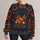 Autumn Pumpkin Patch Harvest Scene For Thanksgiving Gatherings And Fall Festival Wear All-over Print Knitted Sweater - 1