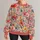 Colorful Watercolor Florals For Autumn Outings And Everyday Nature-Inspired Style All-over Print Knitted Sweater - 1