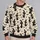 Witch Hat Black Cats And Bats For Cozy Halloween Season Celebrations All-over Print Knitted Sweater - 2