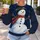 Snowman With Holly Hat And Red Scarf For Cozy Holiday Celebrations And Winter Gifting All-over Print Knitted Sweater - 5