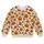 Jack-O’-Lanterns And Bats For Halloween Gatherings And Cozy Autumn Evenings All-over Print Knitted Sweater - 4