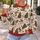 Vintage Santa and Tree Motifs for Cozy Christmas Celebrations and Festive Gatherings All-over Print Knitted Sweater - 5