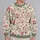 Pink Botanical Blossoms for Cozy Autumn Days and Garden Inspired Style All-over Print Knitted Sweater - 2