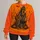 Haunted House and Pumpkin Bats for Halloween Night and Spooky Season Celebrations All-over Print Knitted Sweater - 1