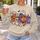 Halloween Nurse Lettering With Ghost and Stethoscope for Nursing School Staff All-over Print Knitted Sweater - 5
