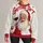 Sarcastic Santa Claus With Wine Glass for Grown-Up Holiday Gatherings and Parties All-over Print Knitted Sweater - 1